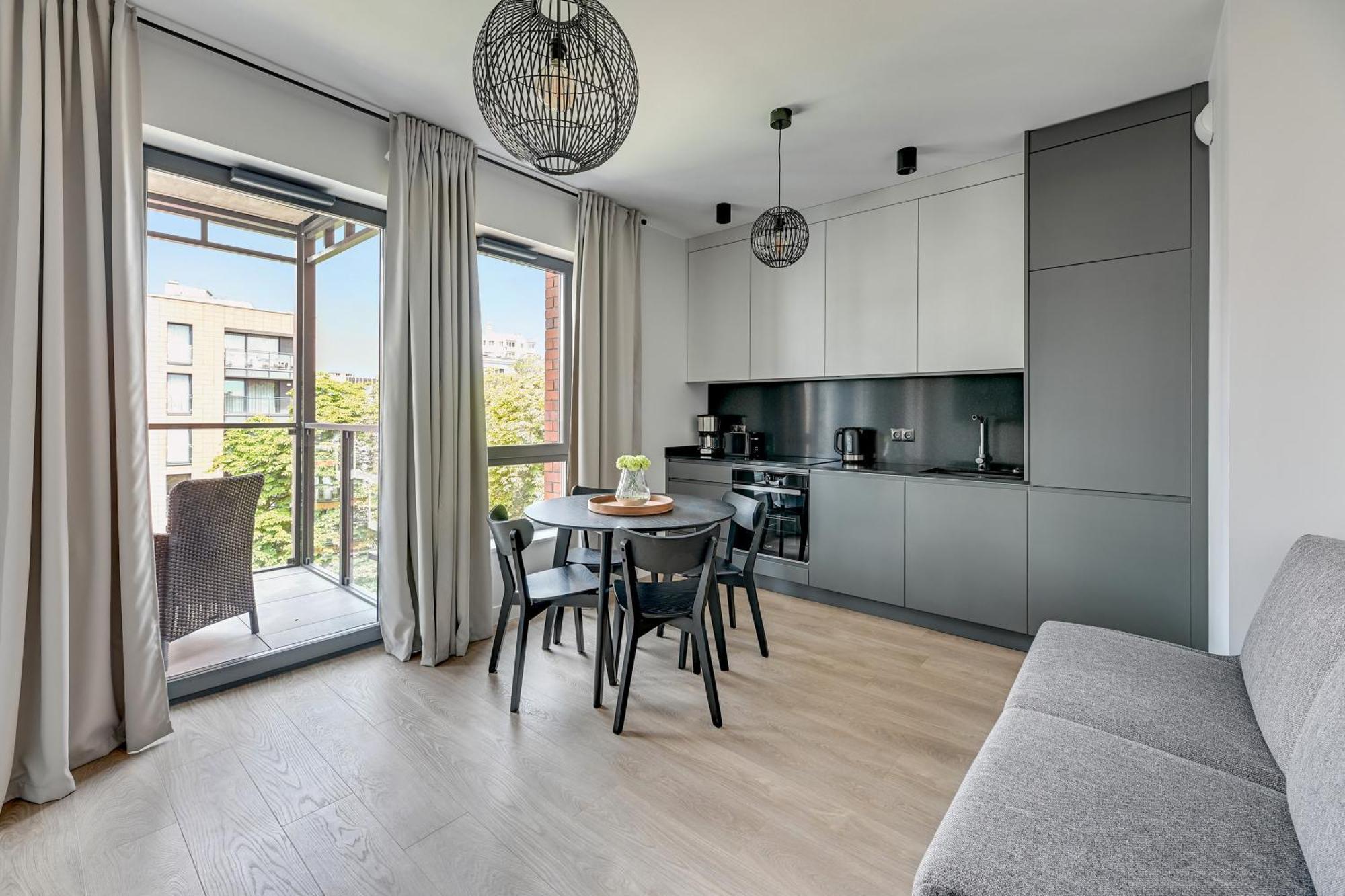 Scala 60Ca City Center Apartments & Studio By Lion Apartments Гданск Екстериор снимка